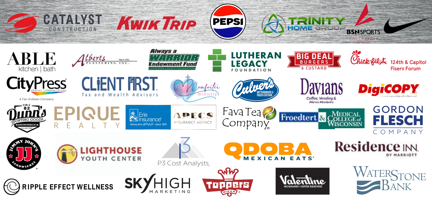 BIG partners graphic with logos