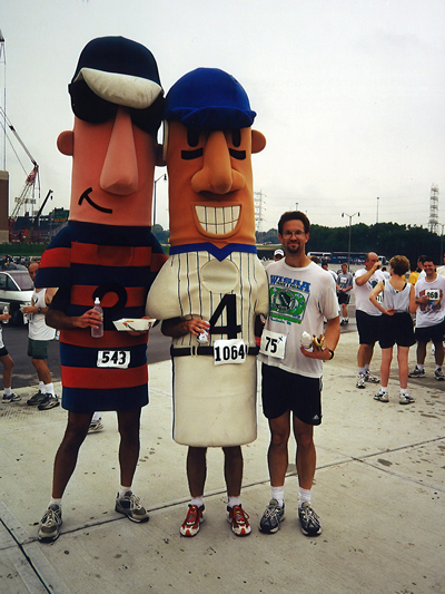 Dave with the Racing Sausages
