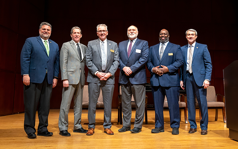 Speakers at 50th anniversary ceremony