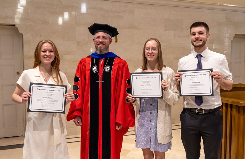 Music department honorees