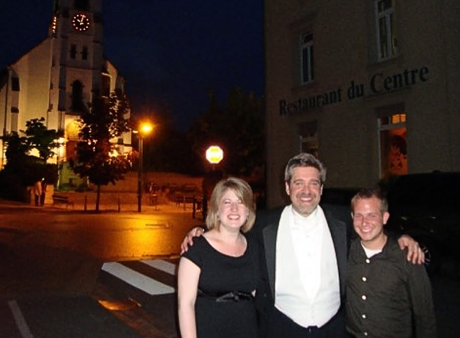 Alyssa and Joel with Dr. Nowack