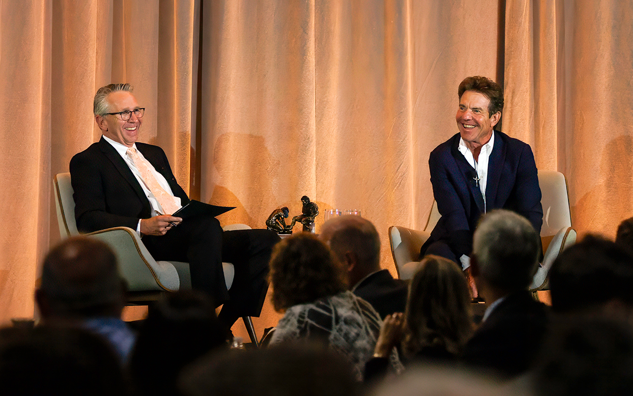 WLC Honors Dennis Quaid