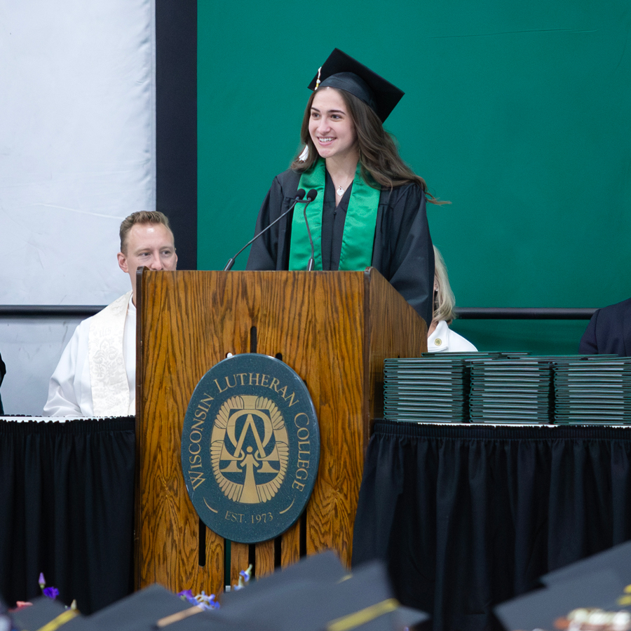 Commencement student speaker
