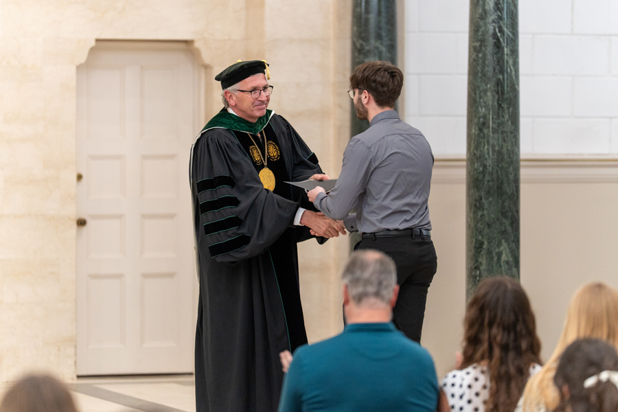 Greenfield Christian Leadership Scholarship recipient