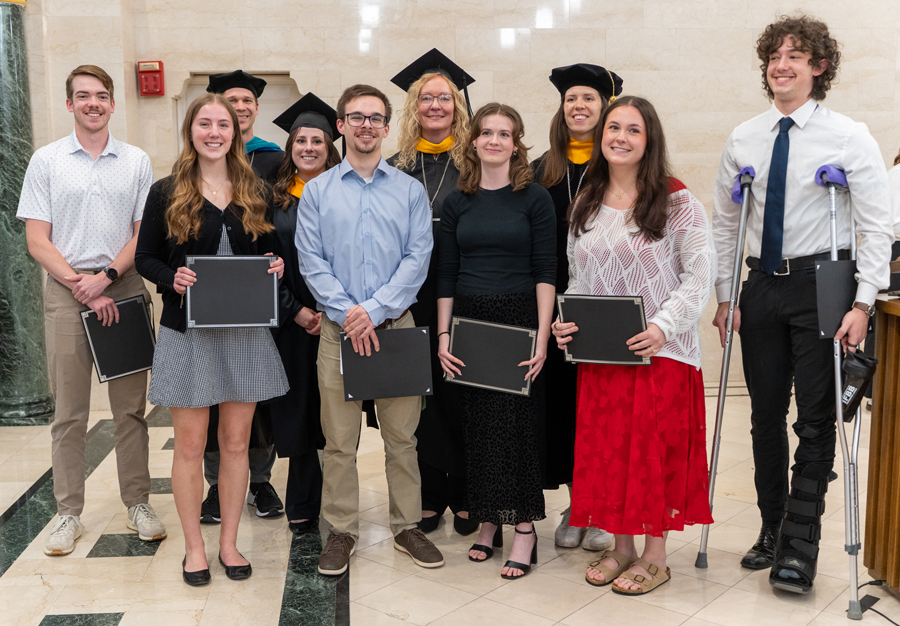 Sport and Exercise Science scholarship recipients