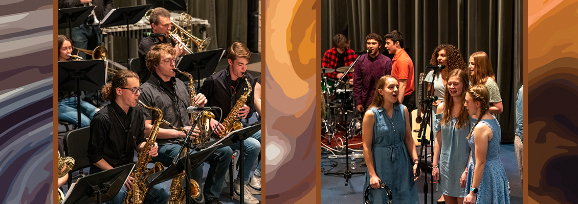 Spring Jazz Band and CAGE Concert